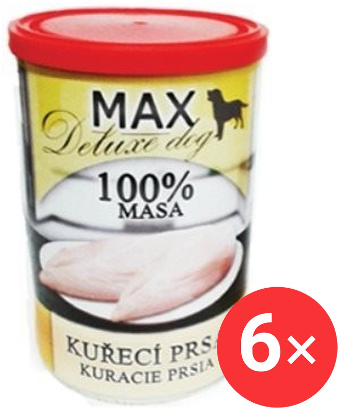 Sokol Falco MAX deluxe kuracie prsia bez kosti 6× 400 g