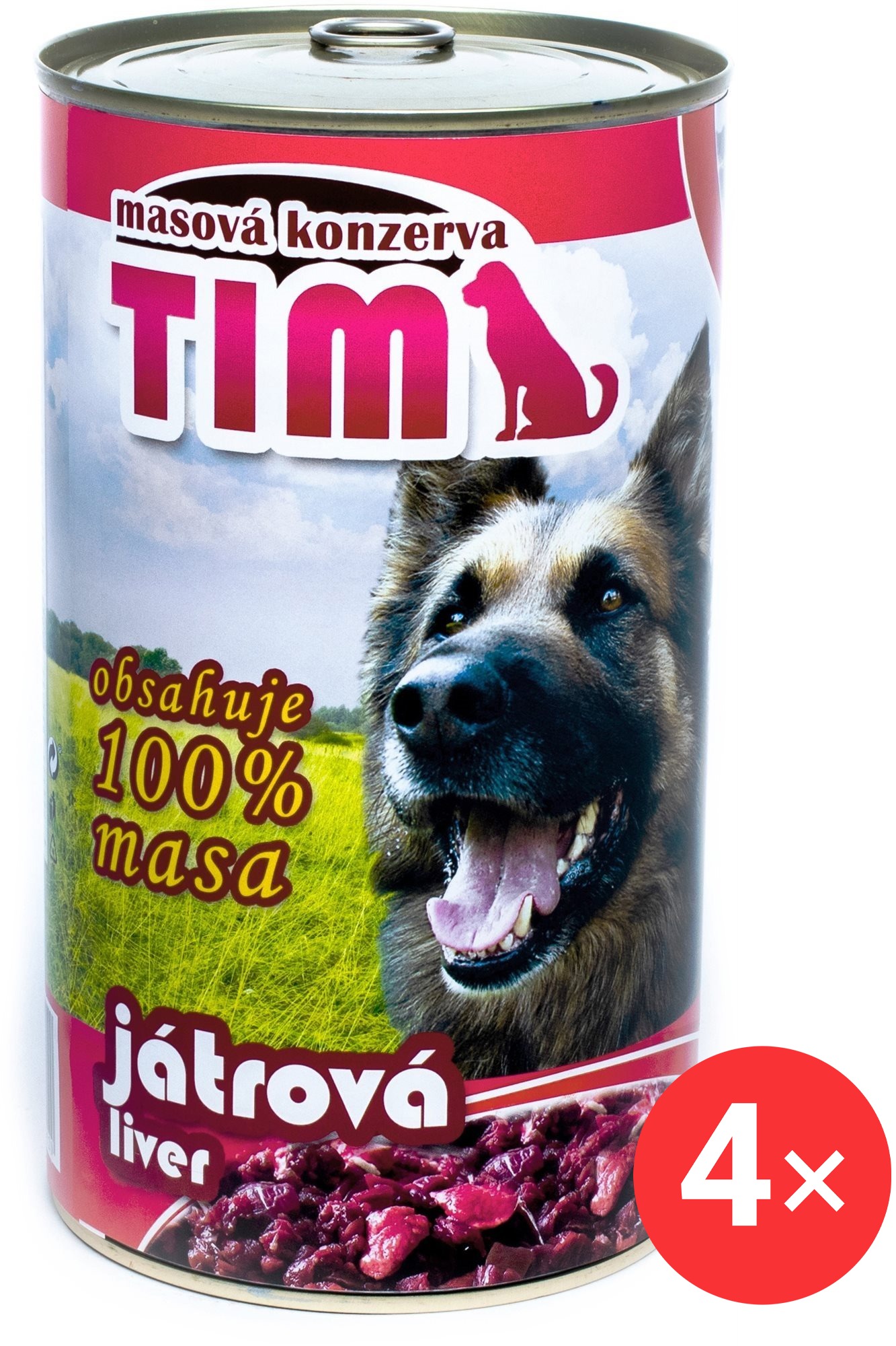 Sokol Falco TIM pečeňová 4× 1200 g