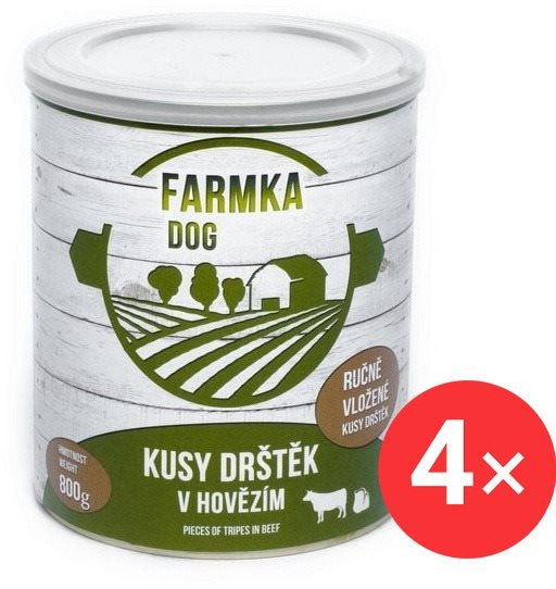Sokol Falco FARMKA DOG s držkami 4× 800 g