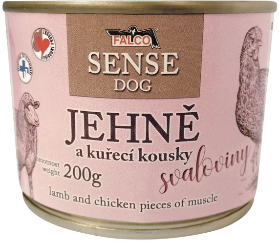 Sokol Falco Sense Dog jahňacie a kura 200 g