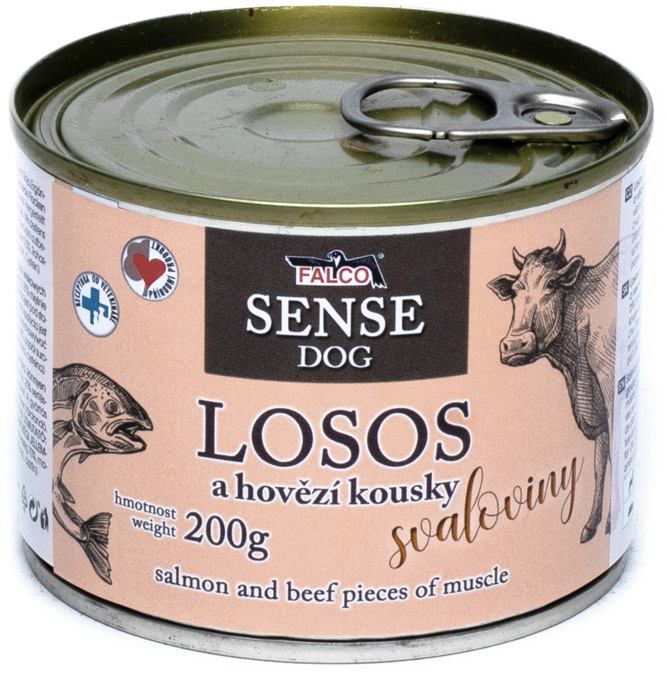 Sokol Falco Sense Dog losos a hovädzie 200 g