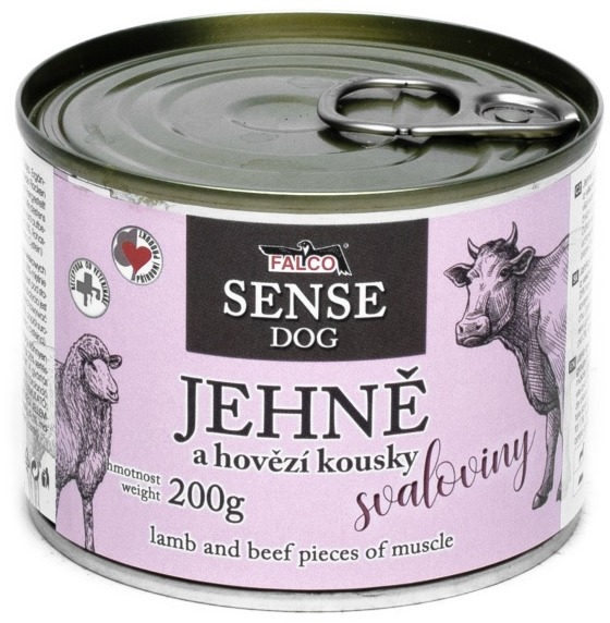 Sokol Falco Sense Dog jahňacie a hovädzie 200 g