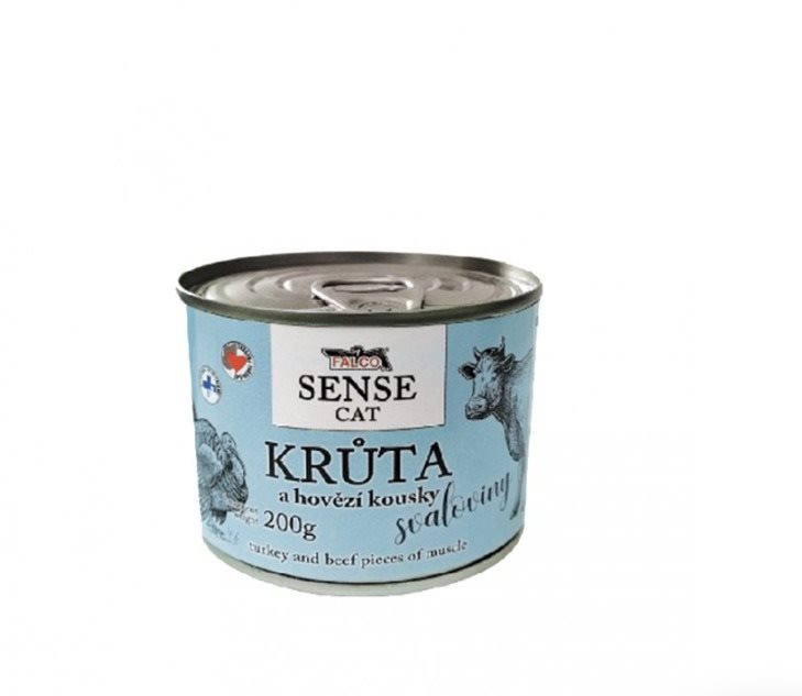 Sokol Falco Sense Cat morka a hovädzie 200 g