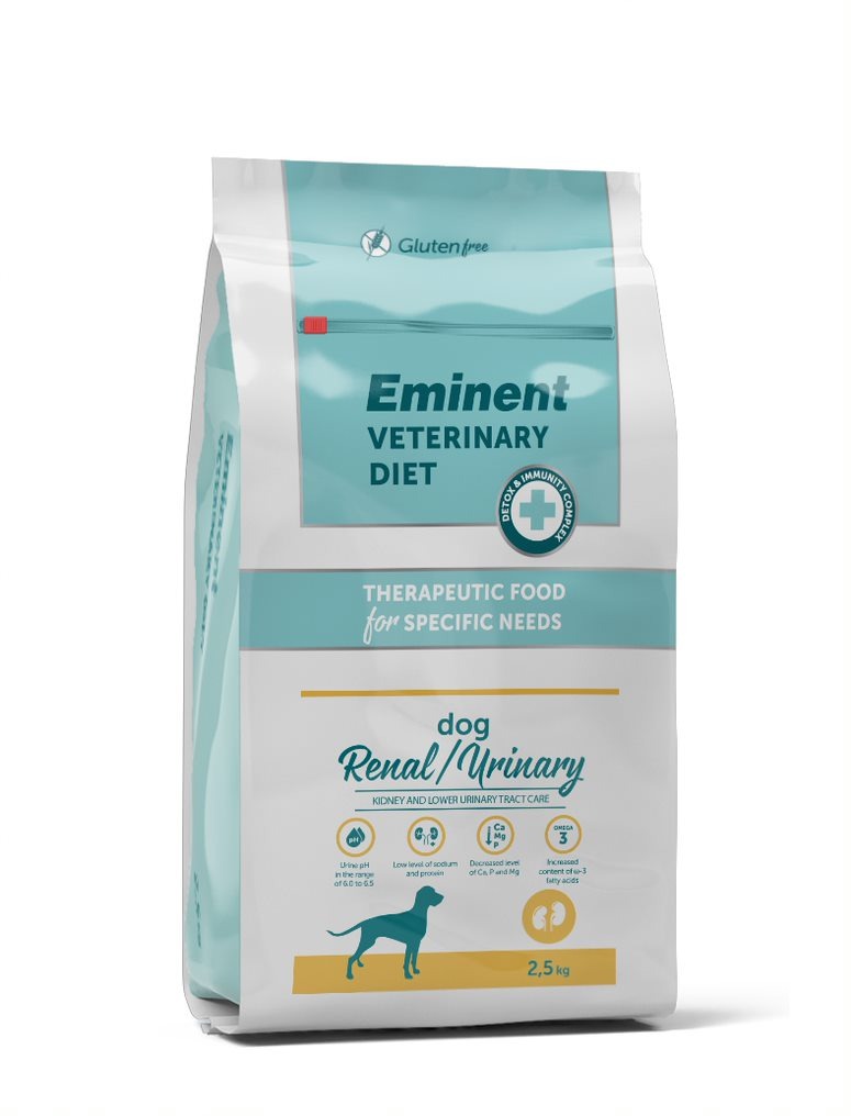 Eminent Vet Diet Dog Renal/Urinary 2,5 kg