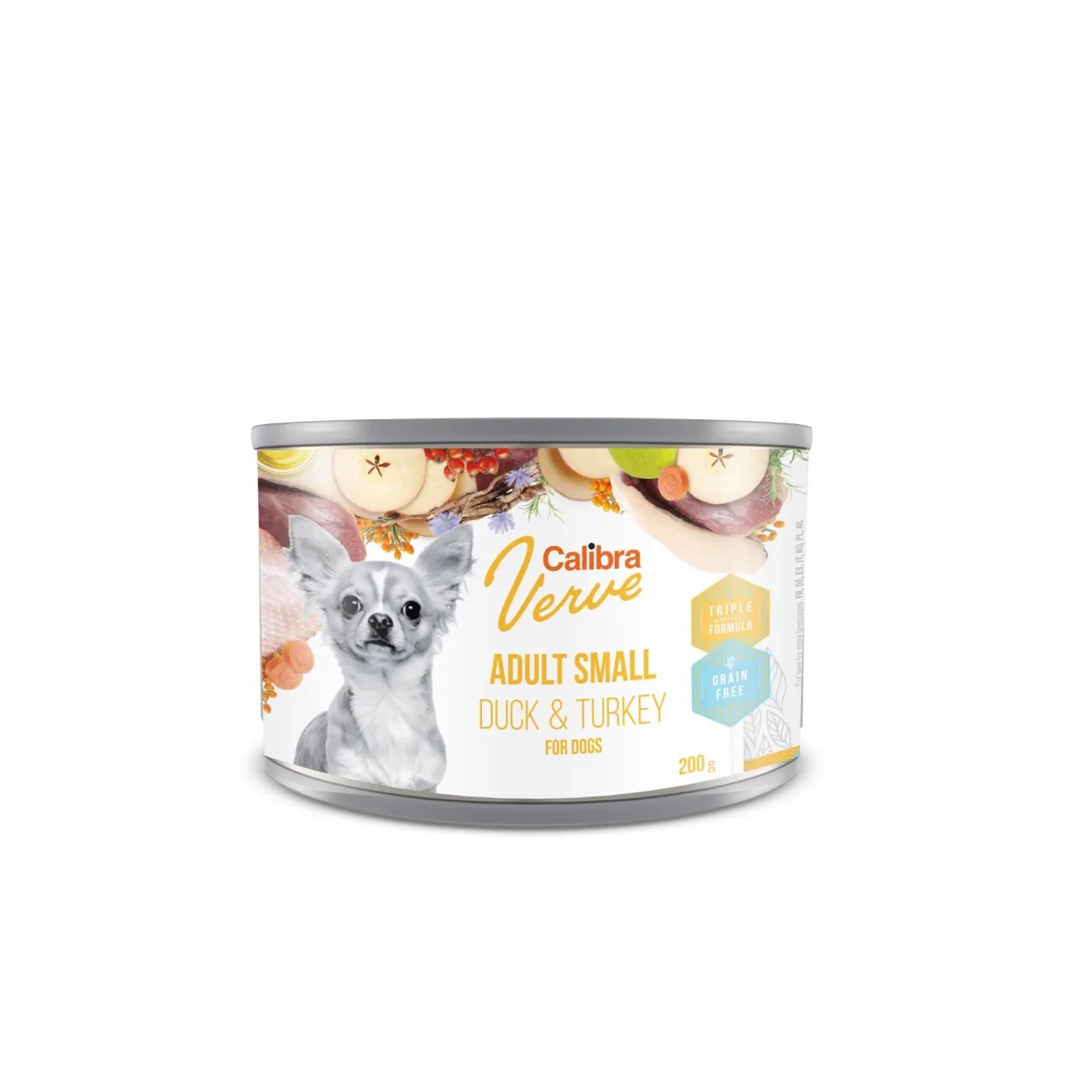 Calibra Dog Verve konz. GF Adult Small Duck & Turkey 200 g