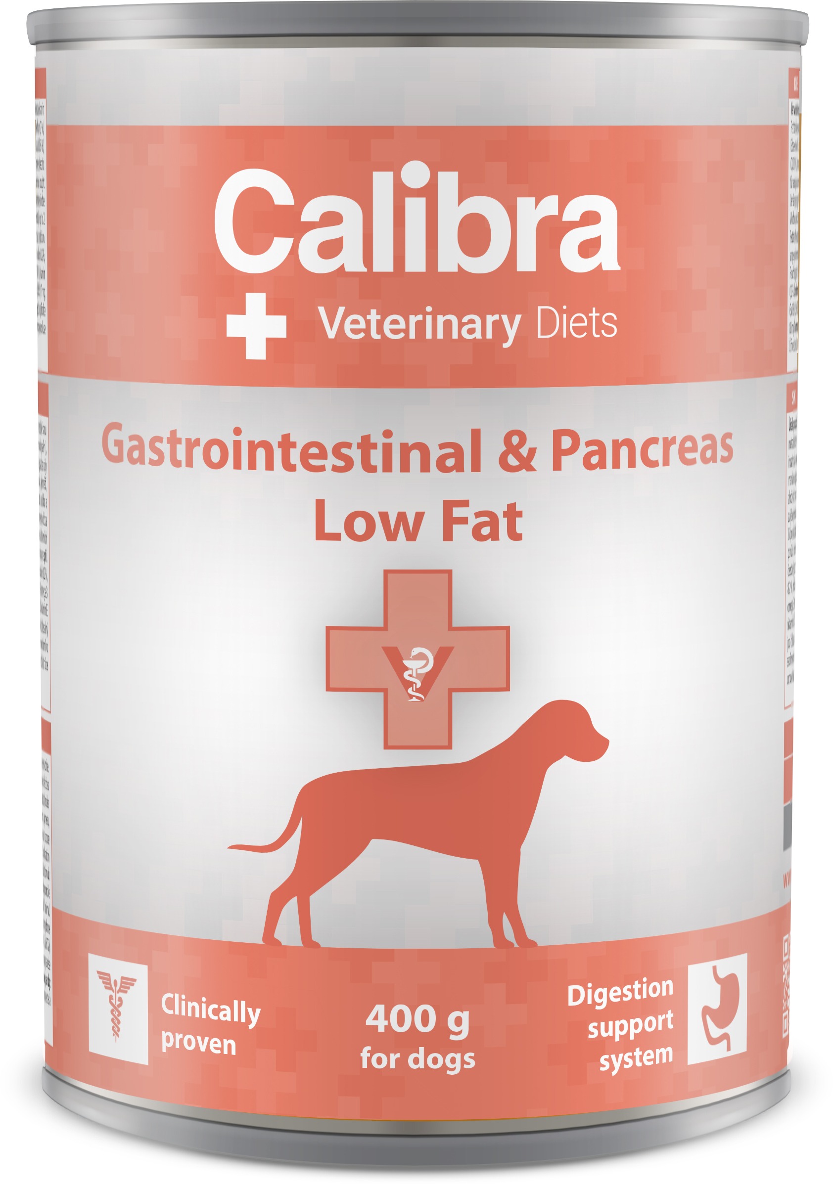 Calibra VD Dog konz. Gastrointestinal & Pancreas Low Fat 400 g