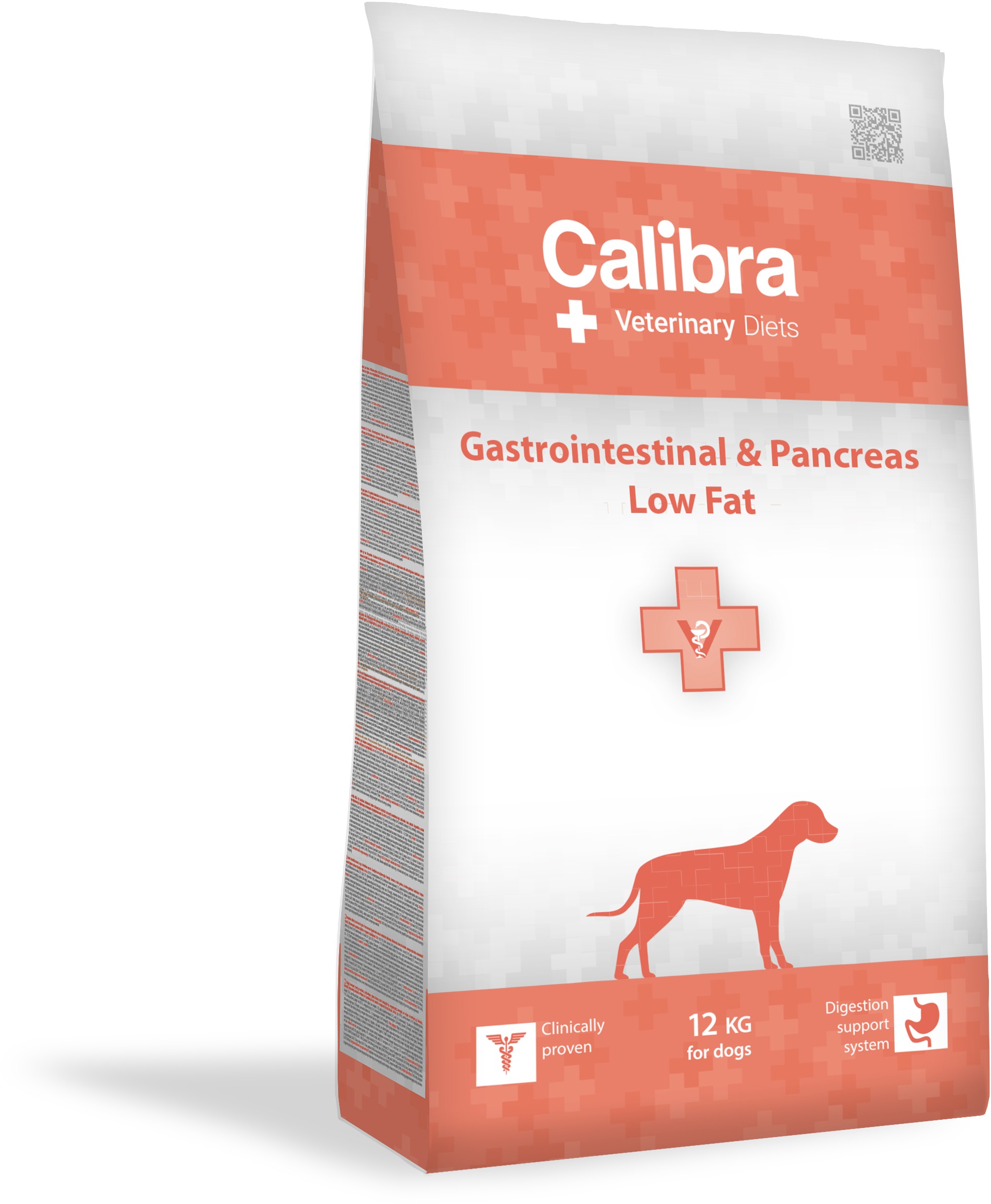 Calibra VD Dog Gastrointestinal & Pancreas Low Fat 12 kg