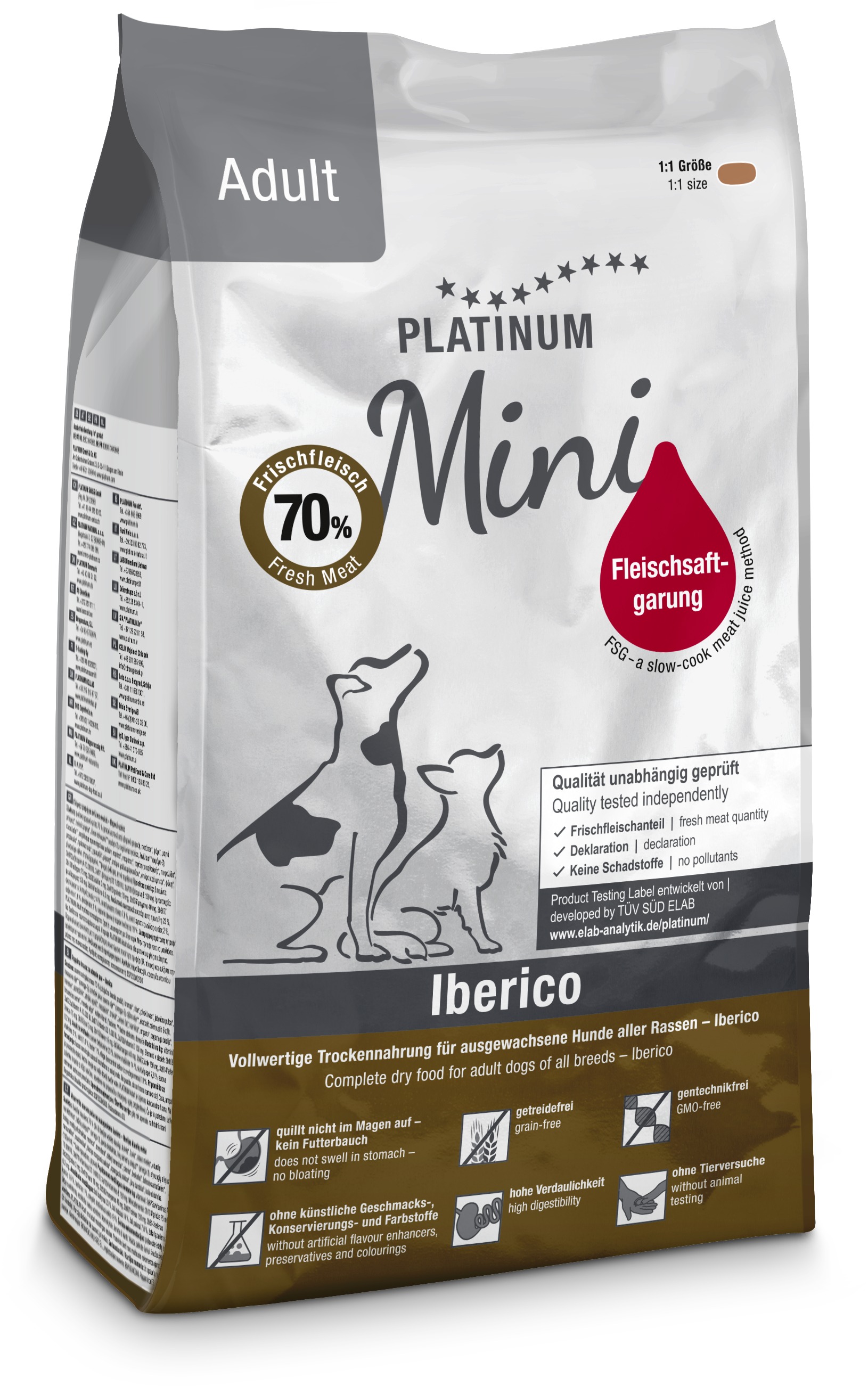 Platinum Adult Mini Iberico 900 g