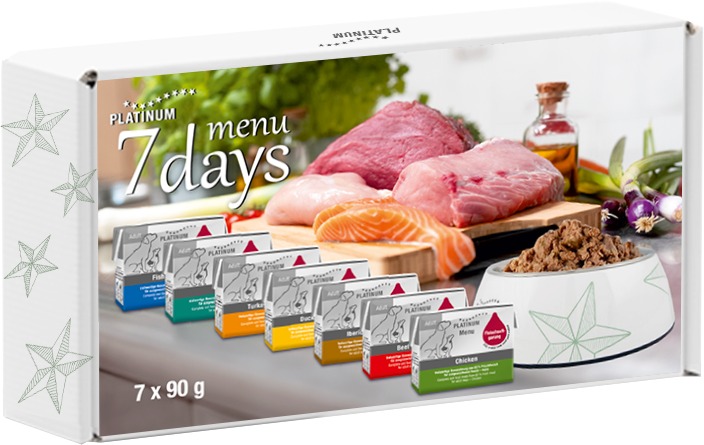 Platinum 7Days menu box 7× 90 g