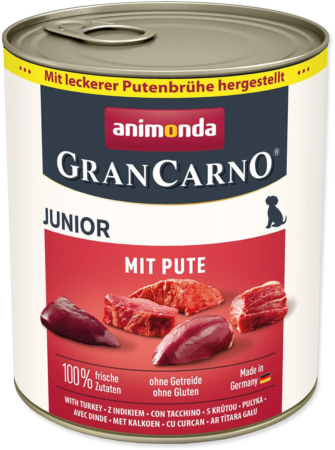 Animonda Gran Carno Junior s morčacím 800 g