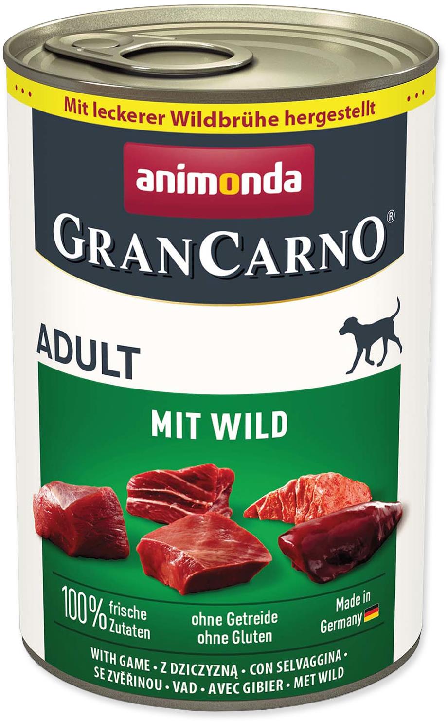 Animonda Gran Carno Adult s divinou 400 g