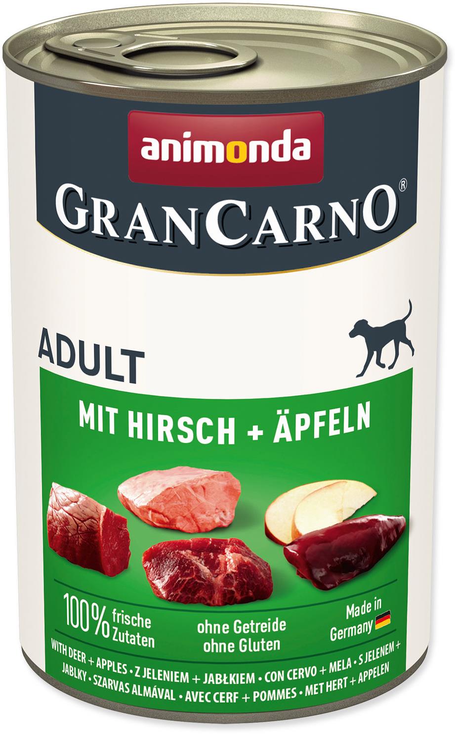 Animonda Gran Carno Adult s jeleňom a jablkami 400 g