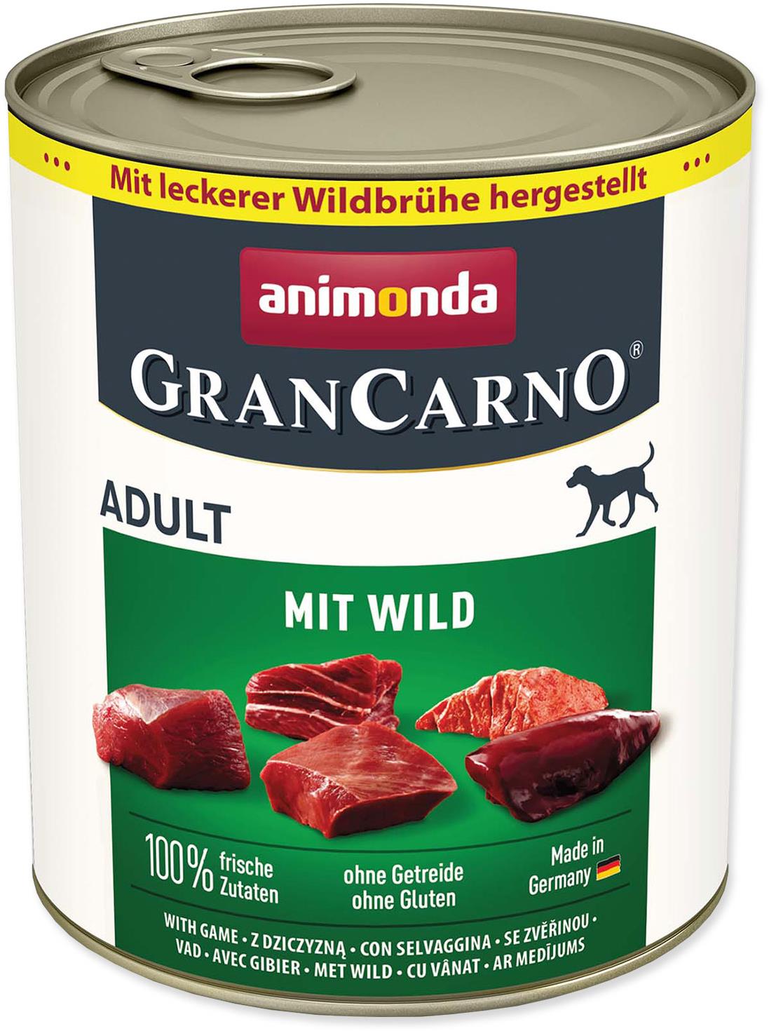 Animonda Gran Carno Adult s divinou 800 g