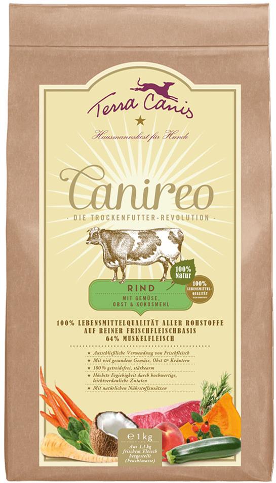 Terra Canis Canireo Remeselné granuly Hovädzie 1 kg