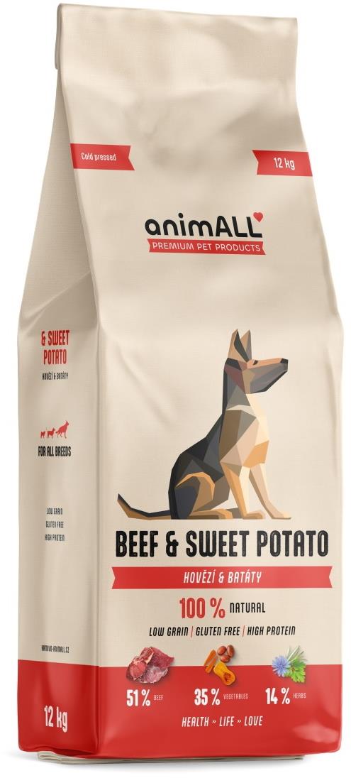 animALL Beef & Sweet Potato 12 kg