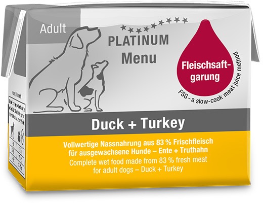 Platinum Natural Menu Kačica + Moriak 90 g 12 ks