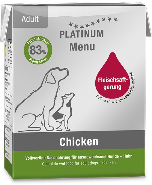 Platinum Natural Menu Kurča 185 g 12 ks