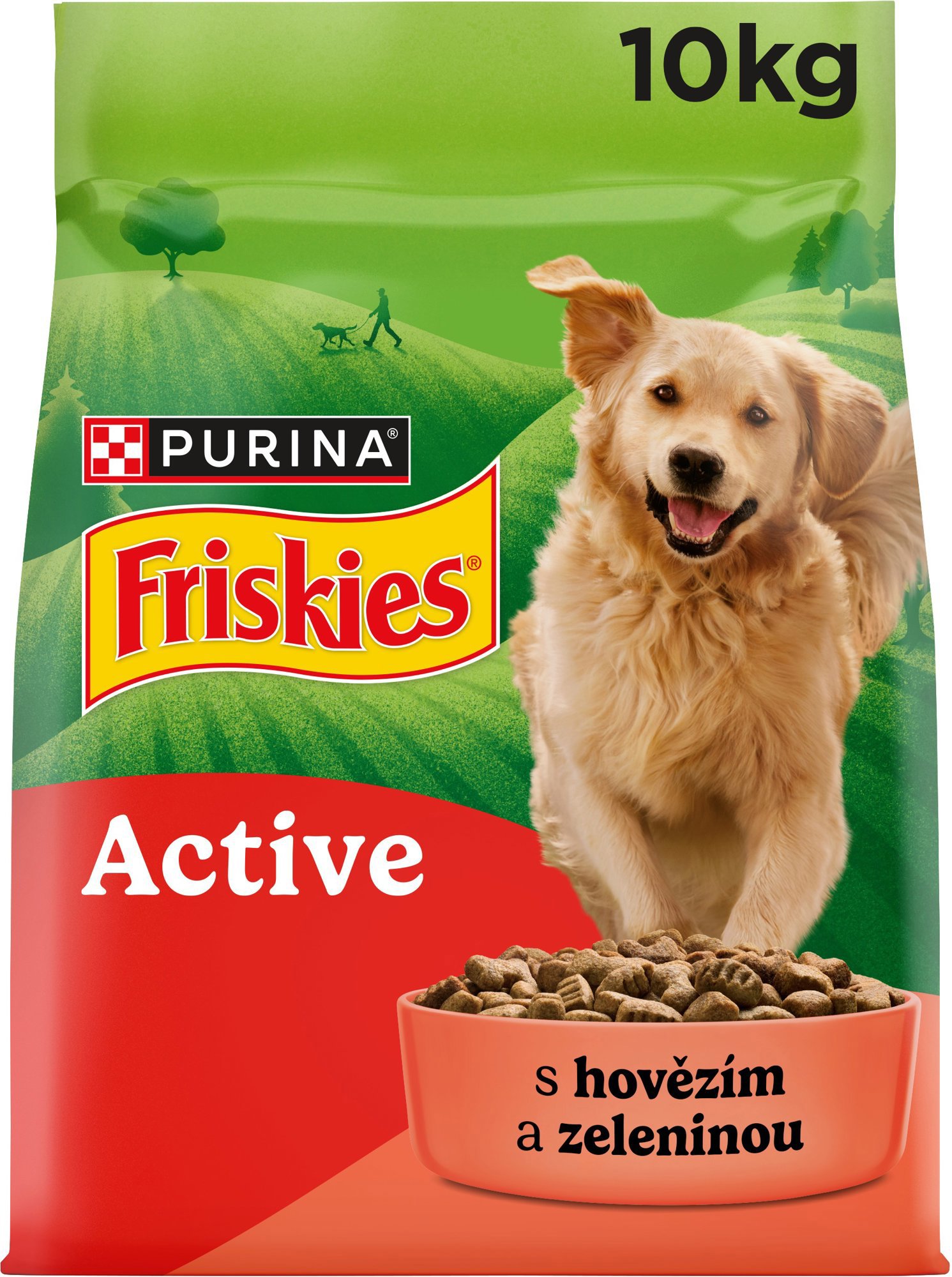 Friskies Active granuly pre psov hovädzie 10 kg