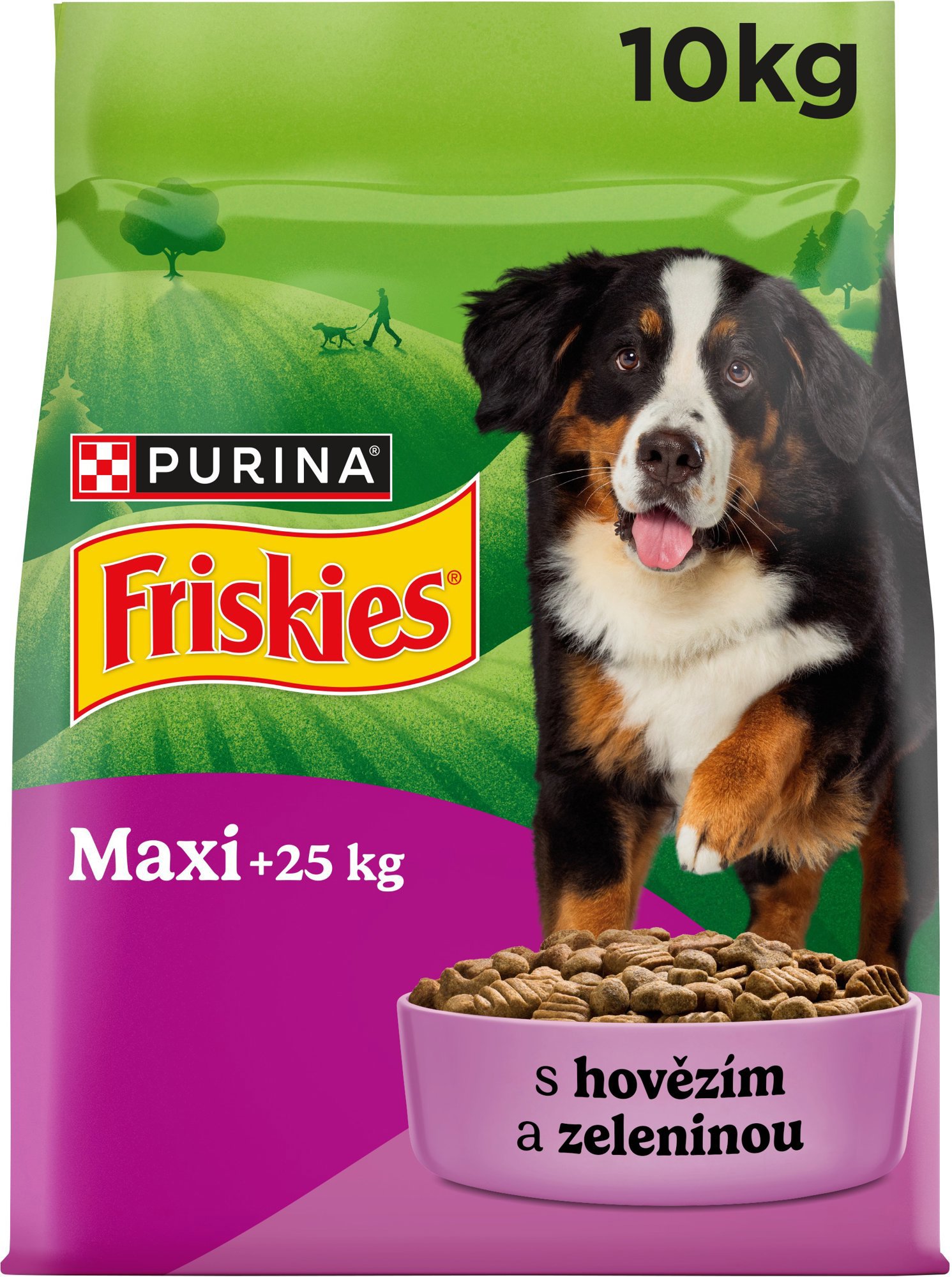 Friskies Maxi granuly pre psov hovädzie 10 kg