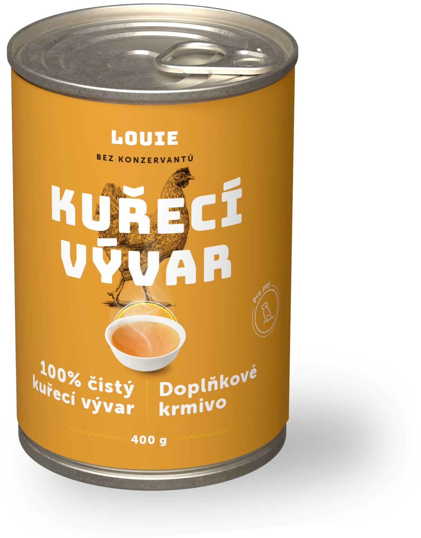 LOUIE Kurací vývar 400 g