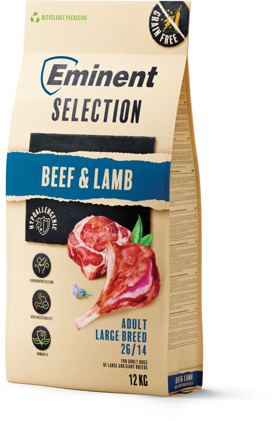 Eminent Selection Adult Large Breed Beef & Lamb 12 kg