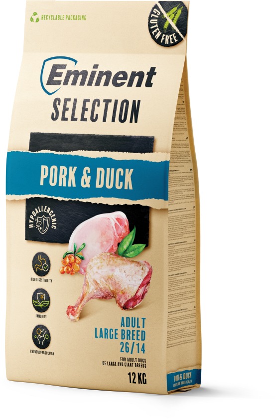 Eminent Selection Adult Large Breed Pork & Duck 12 kg