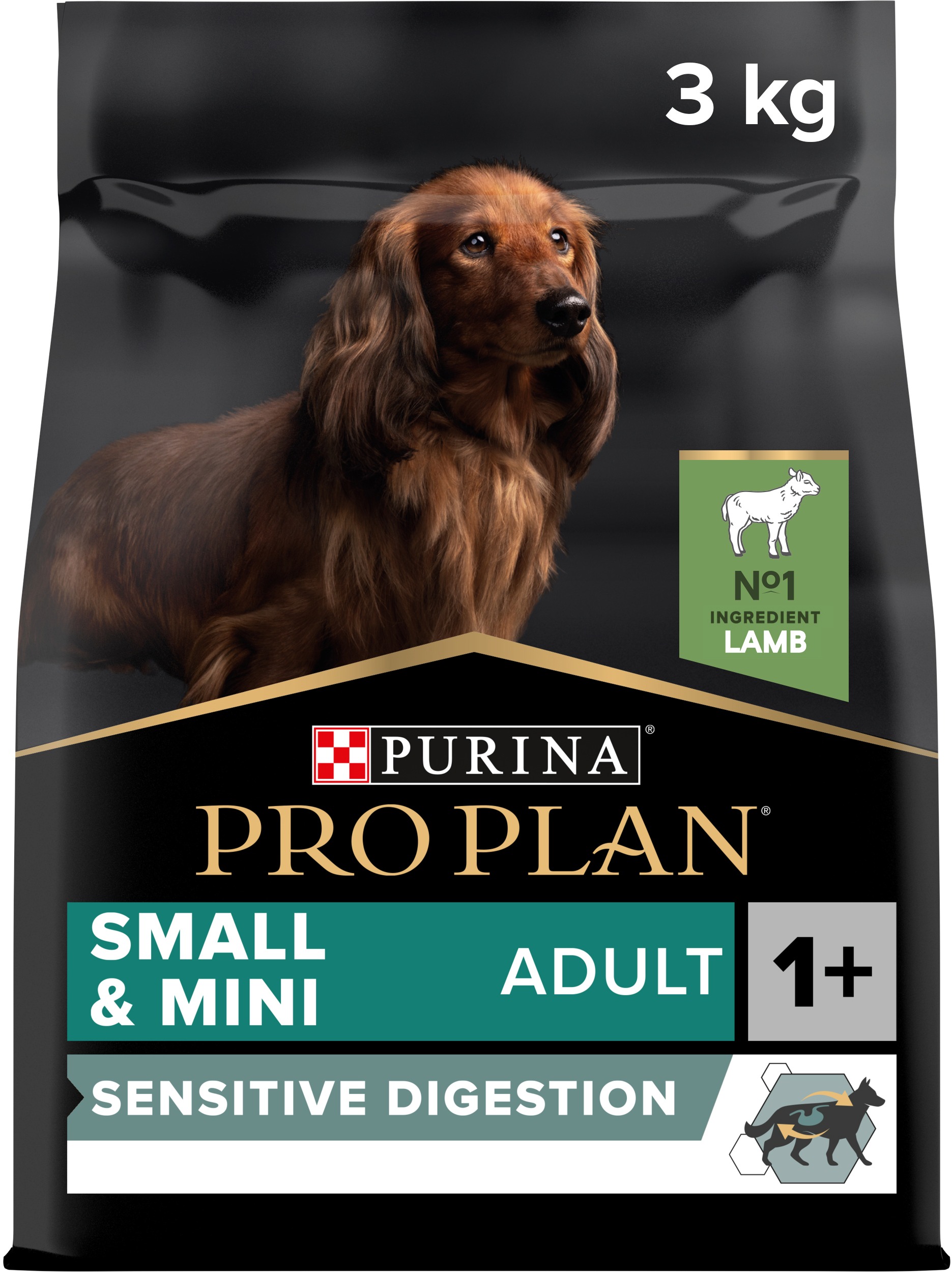 Pro Plan Small Mini Sensitive Digestion pre malé plemená s jahňacím 3 kg