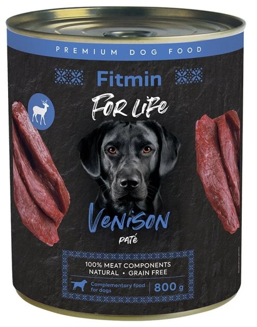 Fitmin For Life, Divinová konzerva pre psov, 800 g