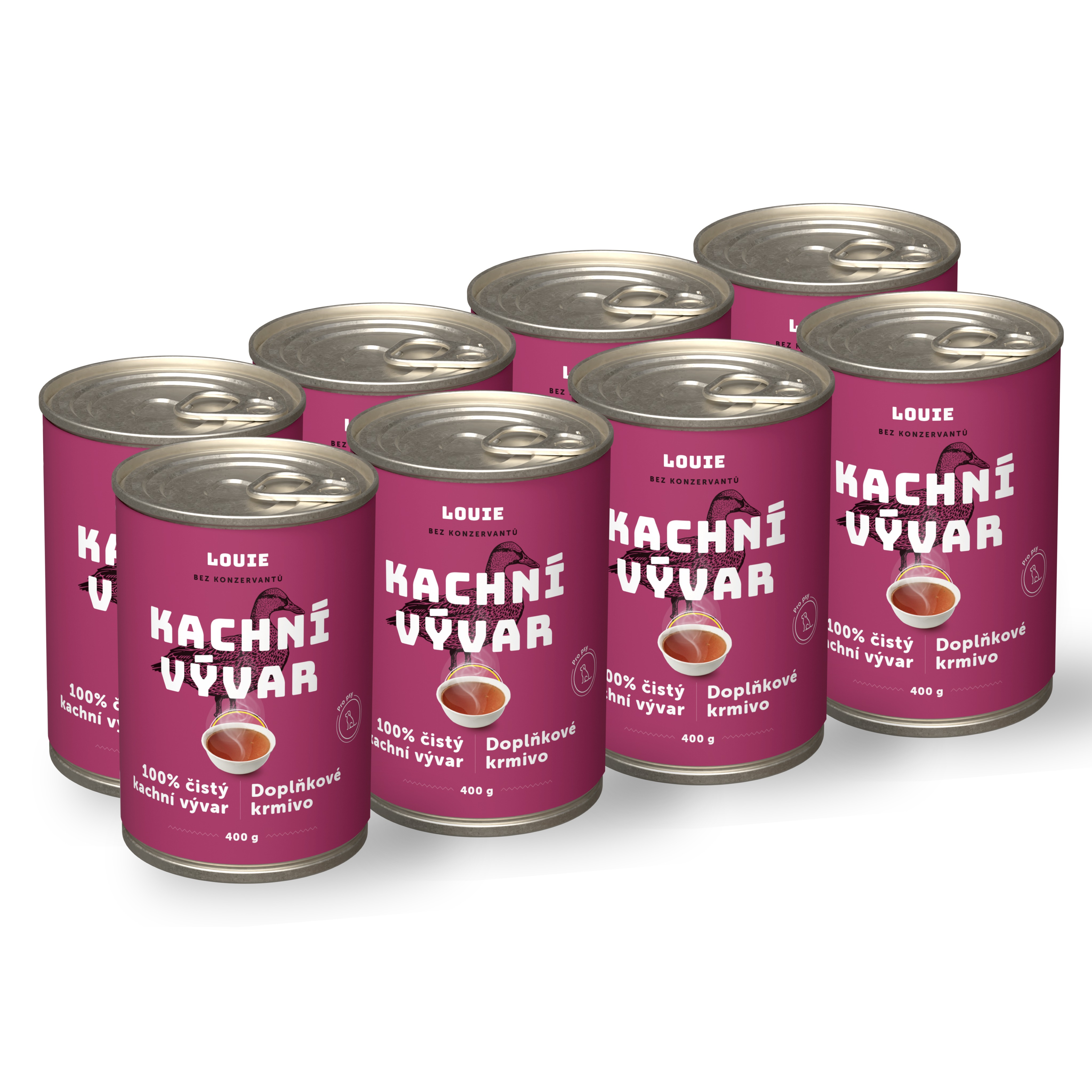 LOUIE divina s brusnicami 400 g 8 ks