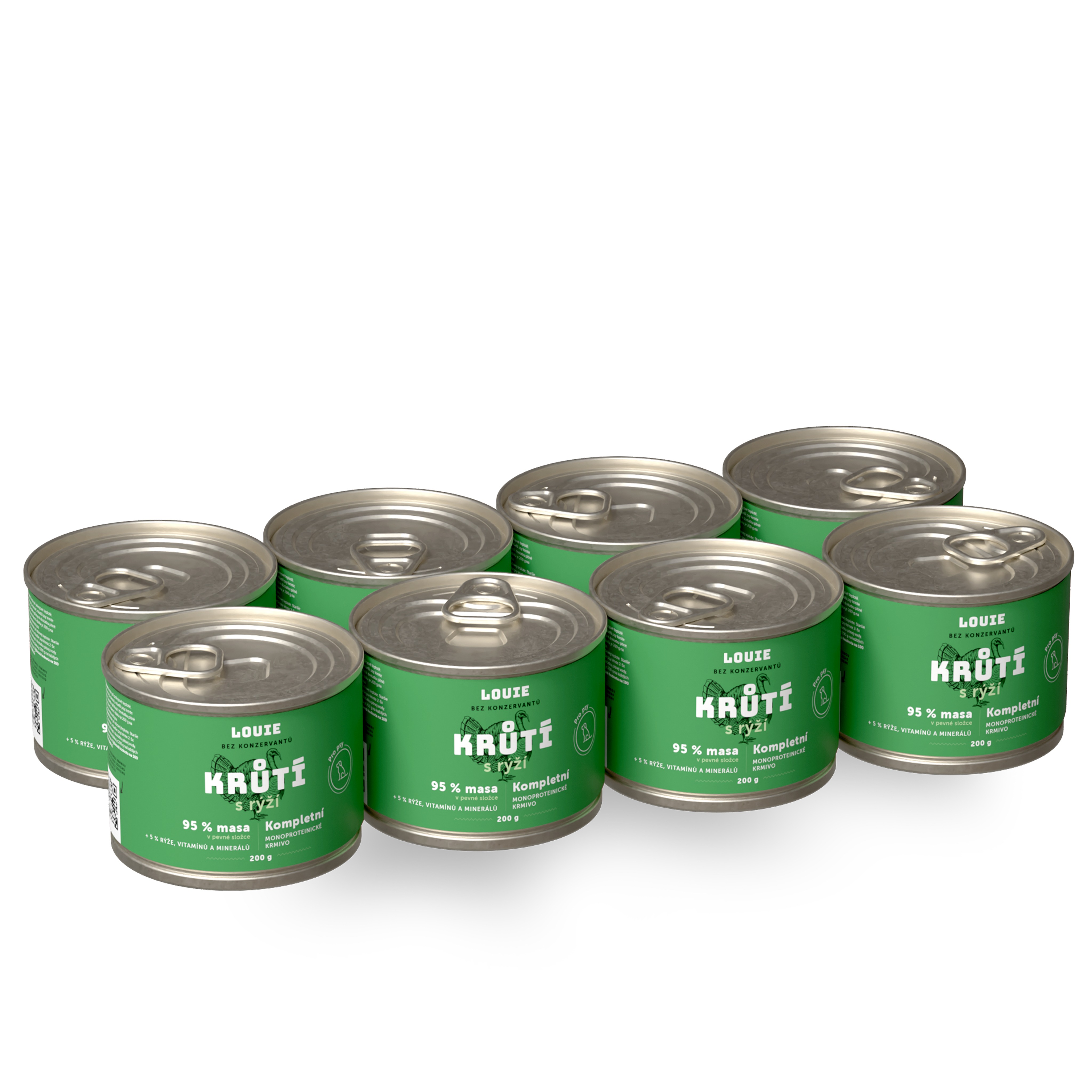 LOUIE balenie kapsičiek rybacie s riasami, vitamínmi a minerálmi 10× 150 g