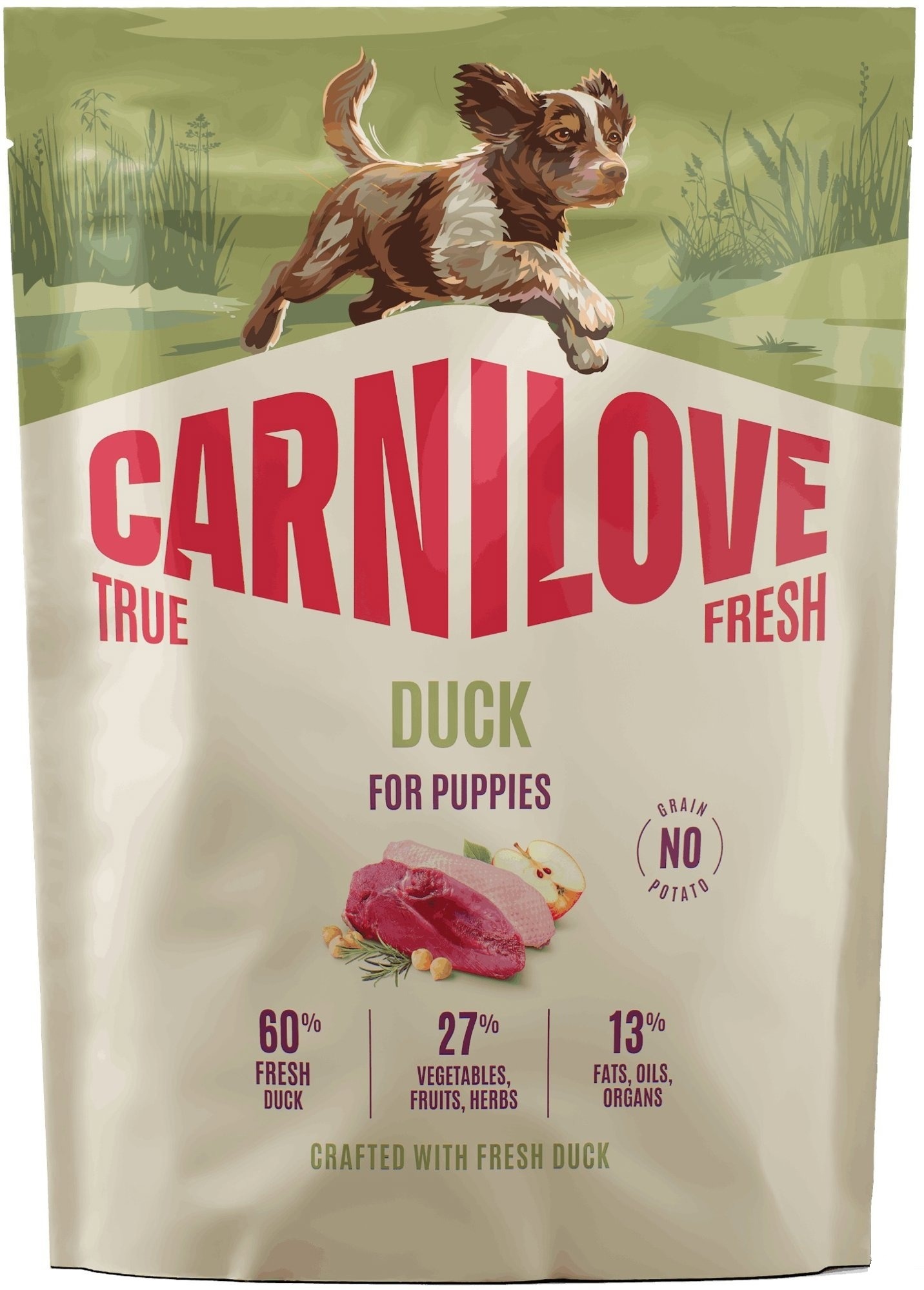 Carnilove True Fresh Dog Dry Duck for Puppies 1,5 kg