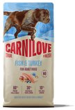 Carnilove True Fresh Dog Dry Fish & Turkey pre Adult All Breeds 12 kg