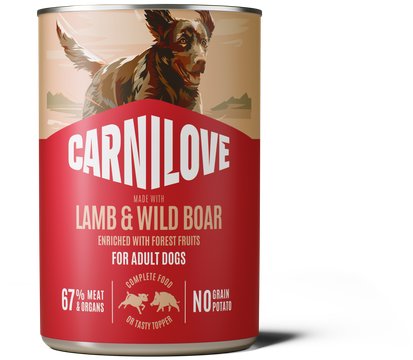 Carnilove Dog Can Paté Made with Lamb & Wild Boar 400 g