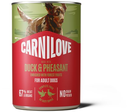 Carnilove Dog Can Paté Made with Duck & Pheasant 400 g