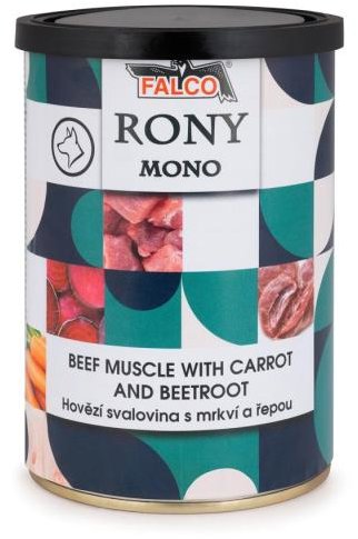 Sokol Falco Rony Mono hovädzia svalovina s mrkvou a repou 400 g
