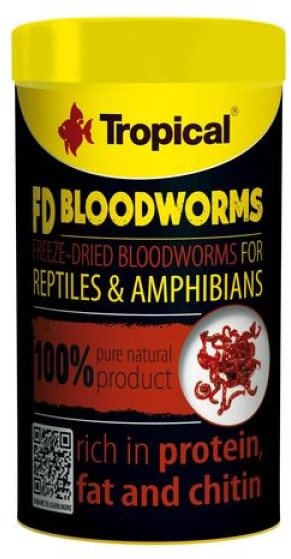 Tropical FD Blood Worms 100 ml 7 g