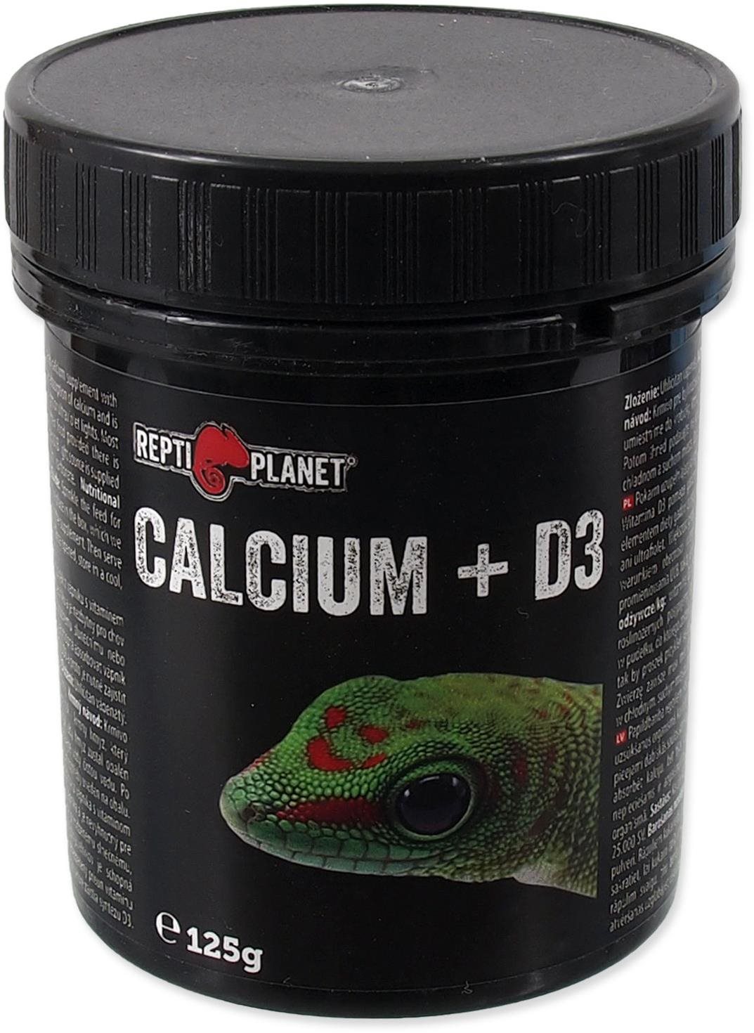 Repti Planet krmivo doplnkové Calcium + D3 125 g