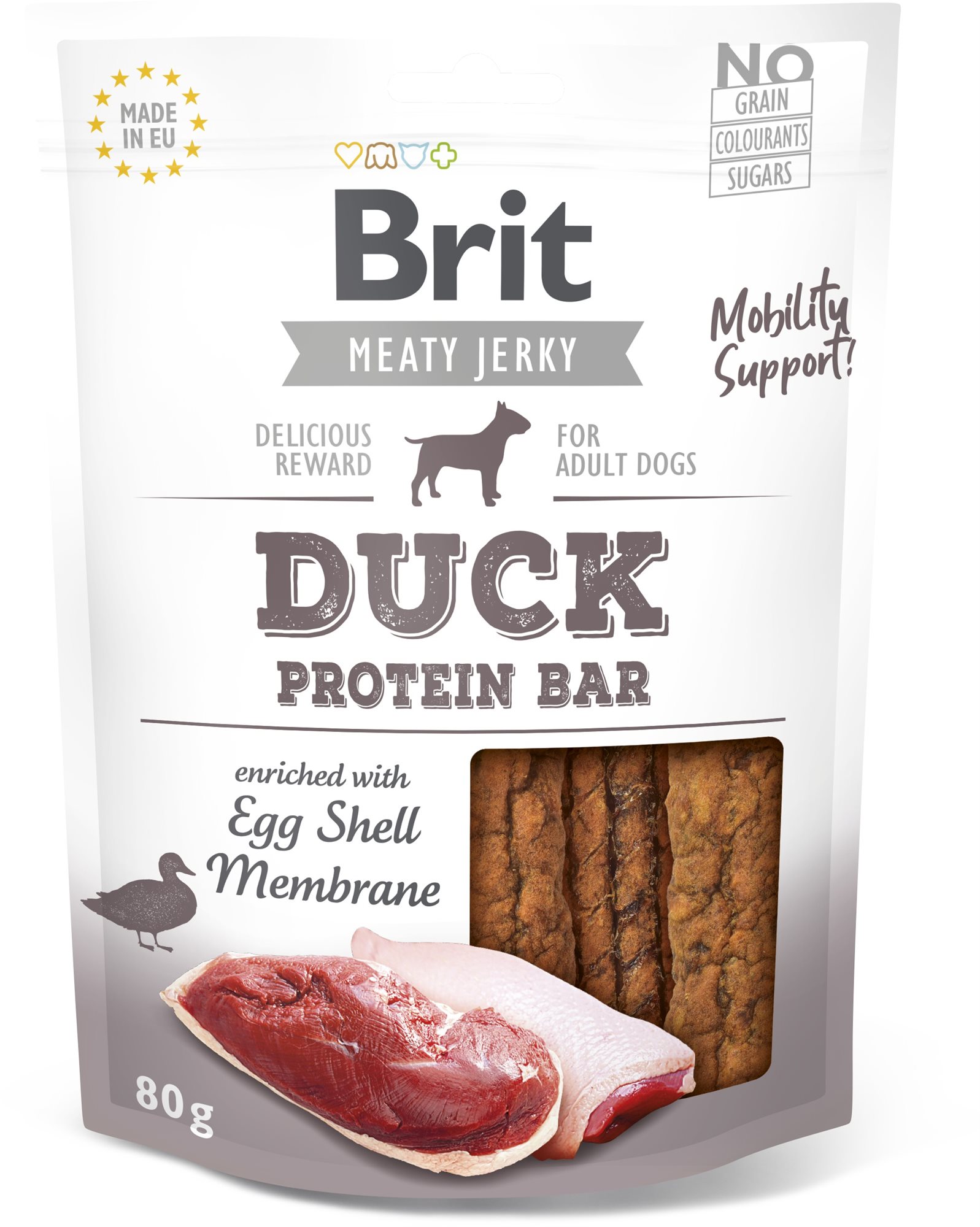 Brit Jerky Duck Protein Bar 80 g