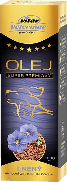 Vitar Veterinae Ľanový olej 1000 ml