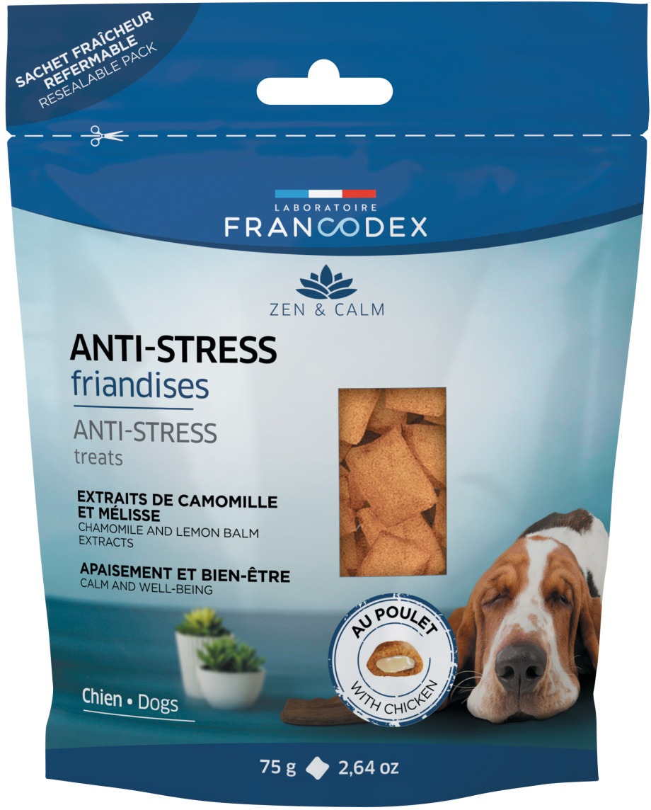 Francodex Pochúťka Anti-stress pes 75 g
