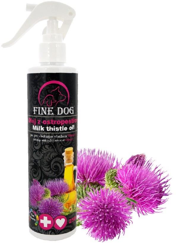 Fine Dog Olej z pestreca s rozprašovačom 250 ml