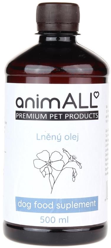 animALL Ľanový olej 500 ml