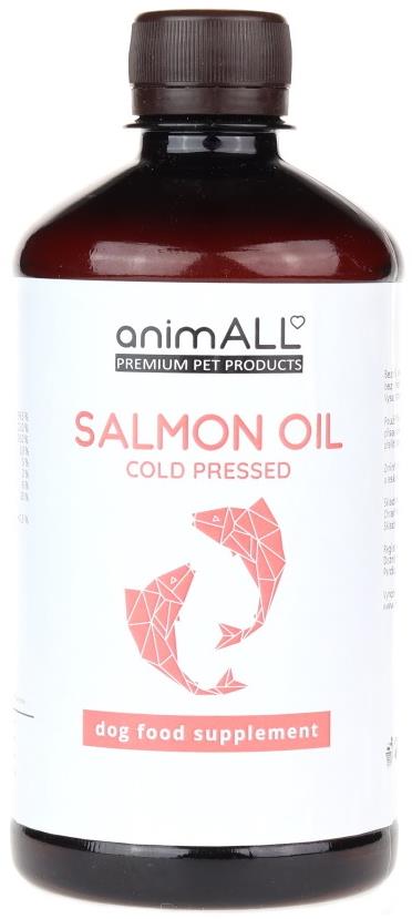 animALL Lososový olej lisovaný za studena 500 ml