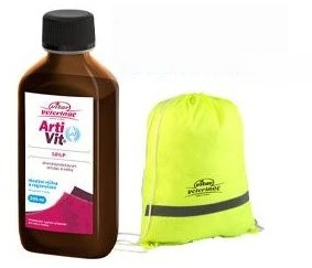 Vitar Veterinae Artivit sirup 200 ml + reflexný batôžtek