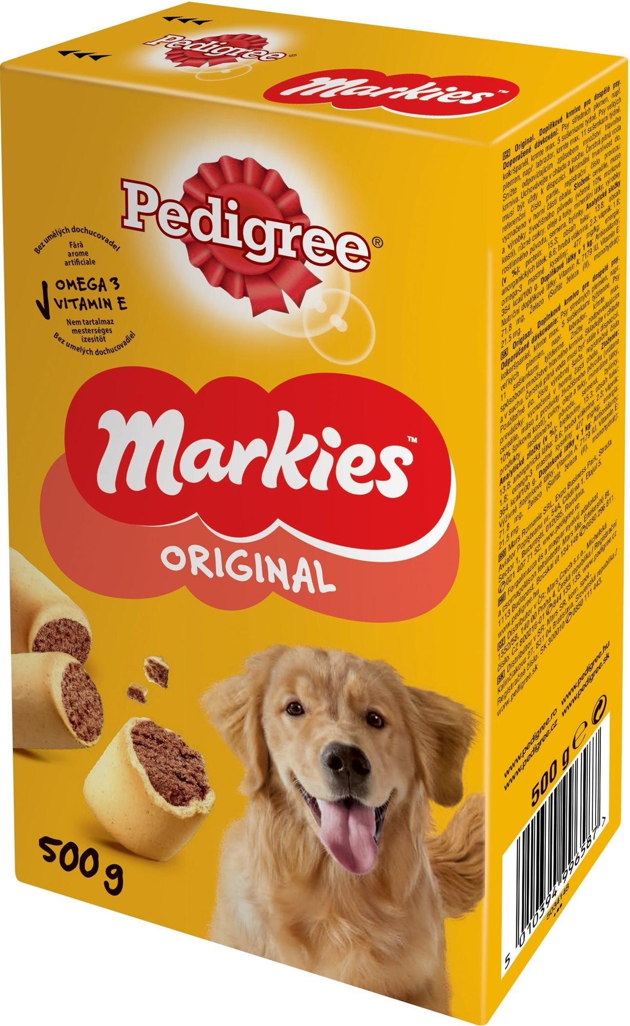 Pedigree Markies Mini maškrty pre psov so špikovou kosťou 500 g