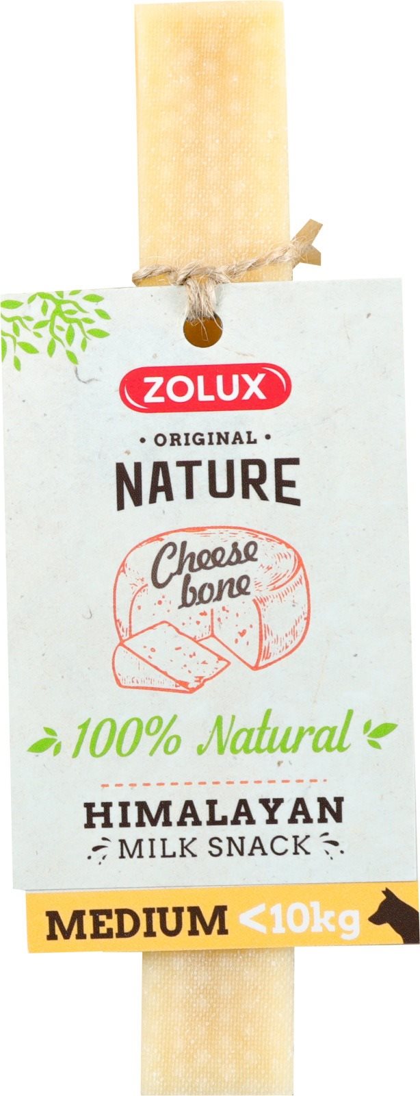 Zolux Cheese Bone syrová pochúťka M pre psa 6 – 10 kg