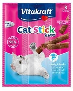 Vitakraft Cat pochúťka Stick mini Salmon/Trout 3× 6 g