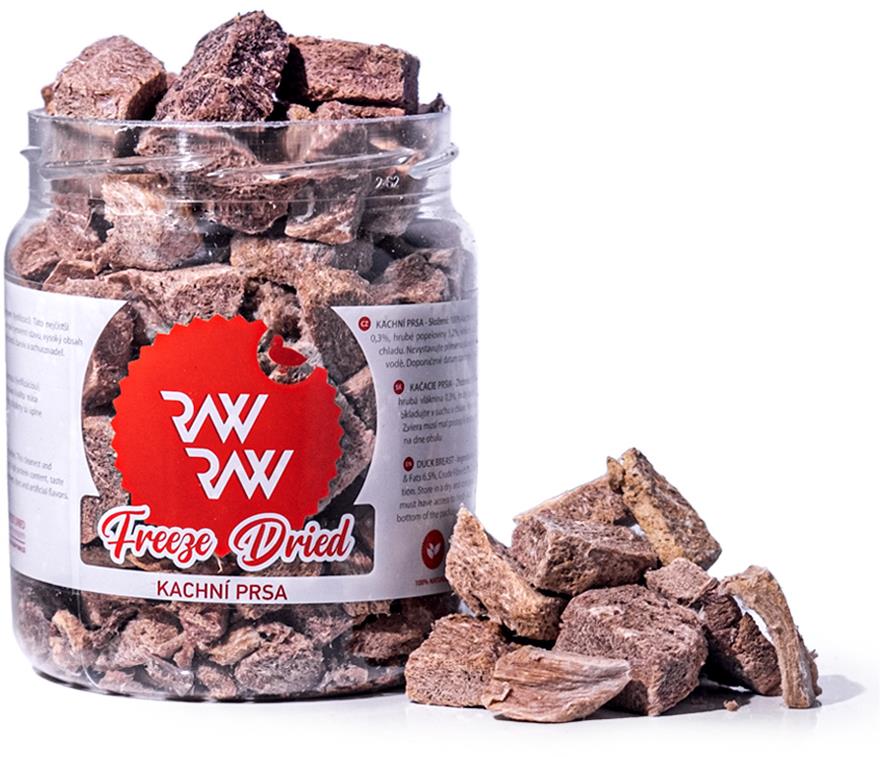 Raw Raw pochúťka mrazom sušené Kačacie prsia 70 g