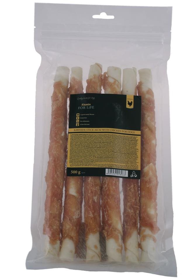 Fitmin For Life Byvolia tyčinka s kuraťom 28 cm pochúťka pre psov 500 g