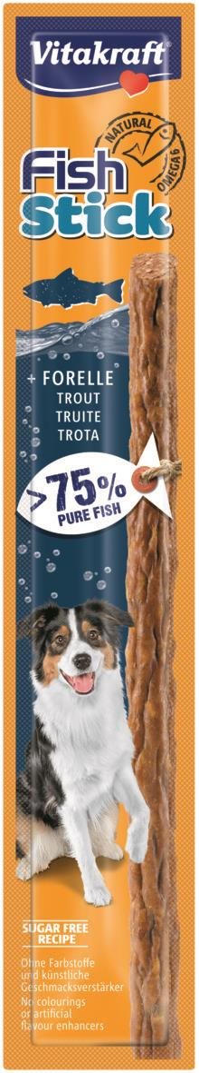 Vitakraft Dog pochúťka Fish Stick pstruh 1 ks